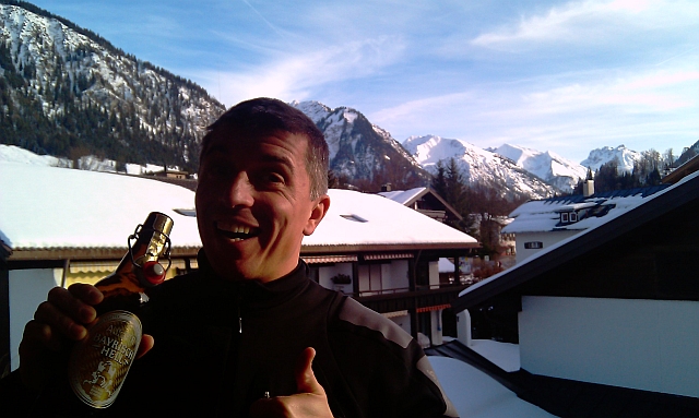 Toller Ski und tolle Jacke, der Andi der f�hrt trotzdem kacke!
